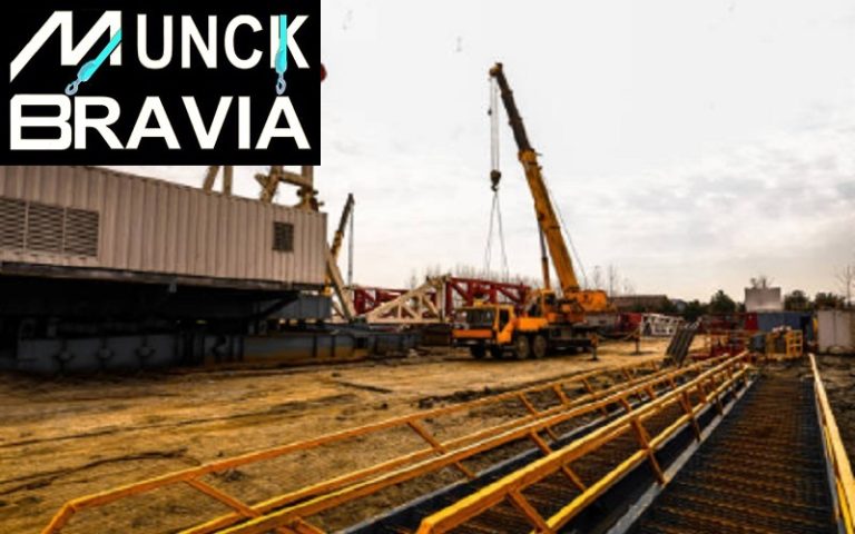 Munck para Elevação e Movimentação de Cargas