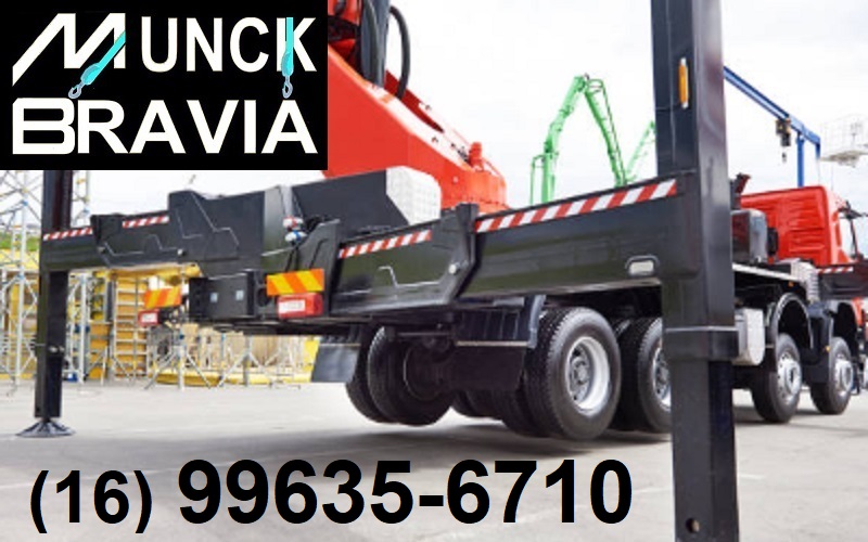 Munck Ribeirão Preto com profissionais experientes e frota moderna