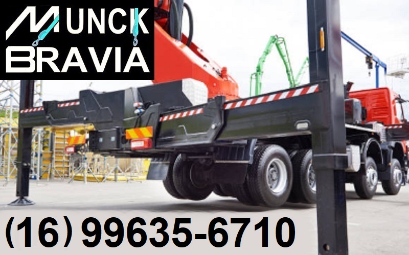 Ribeirão Preto Munck Locação de Caminhão Munck Ribeirão Preto disponível para aluguel por período (hora, dia ou projeto), muitas vezes com a opção de atendimento 24 horas